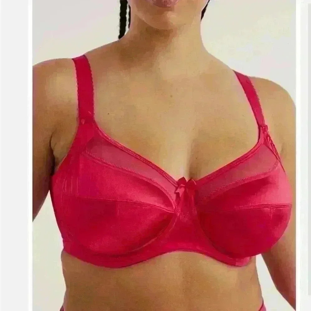 NWT Goddess Kiera bra in hot pink‎ SZ 40DD